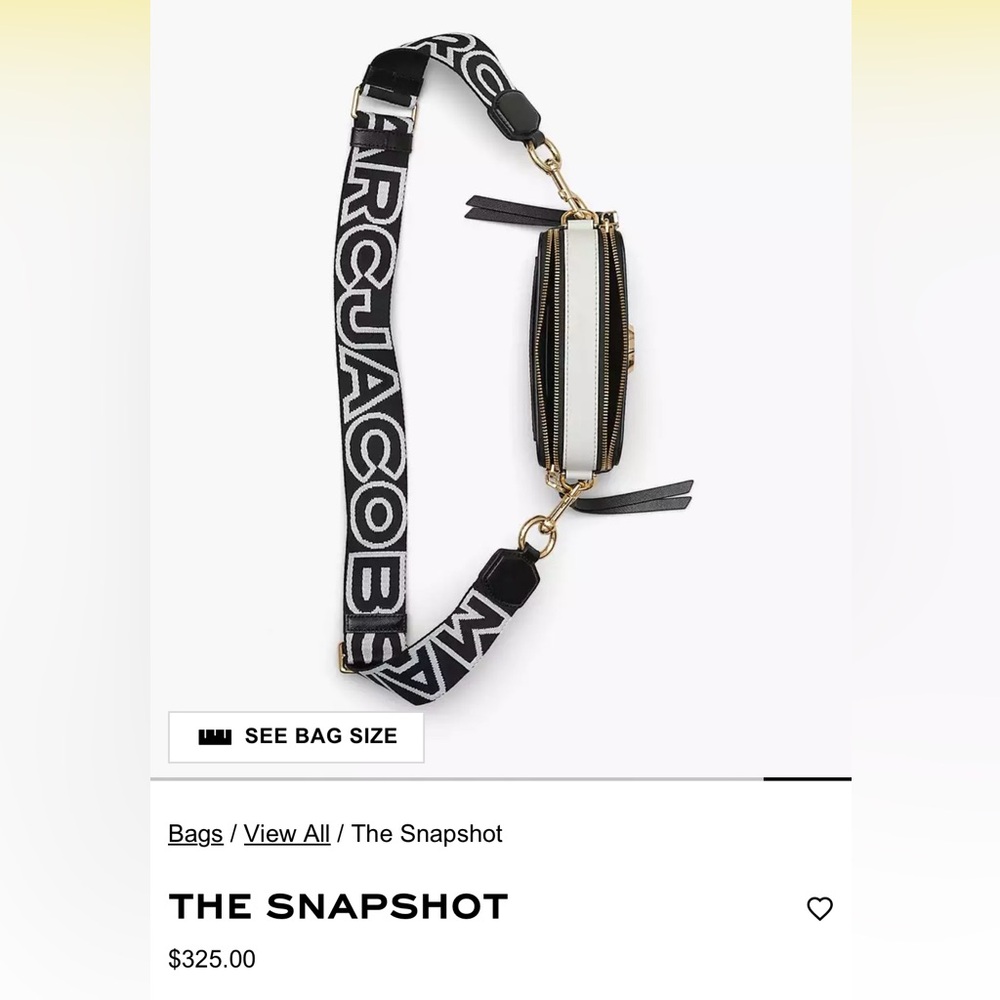 Marc Jacobs The Snapshot...$325 in store/online - Picture 4 of 17
